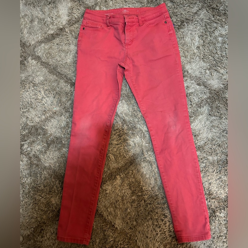 St John’s Bay skinny jeans.
